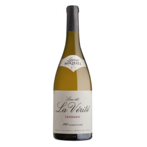 Fles Laurent Miquel Vérité Viognier, witte wijn uit Cessenon.