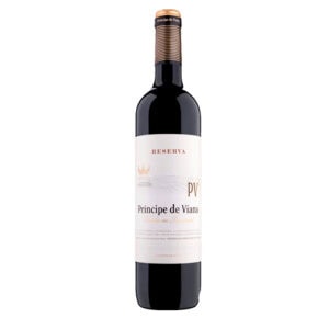 Prins de Viana Reserva wijnfles voor bij Bert, perfect voor wijnliefhebbers en speciale gelegenheden.