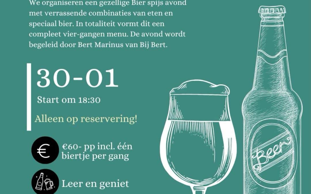 BIER DINER ISM BIJ DAGMAR