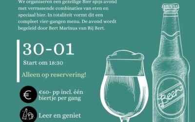 BIER DINER ISM BIJ DAGMAR