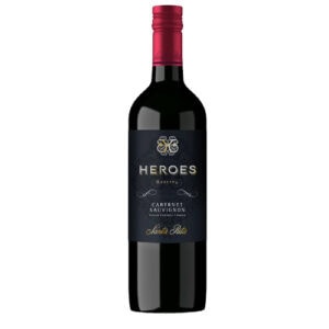 Herenwijn Cabernet Sauvignon Heroes Reserva, ideaal voor genieten bij Bert.